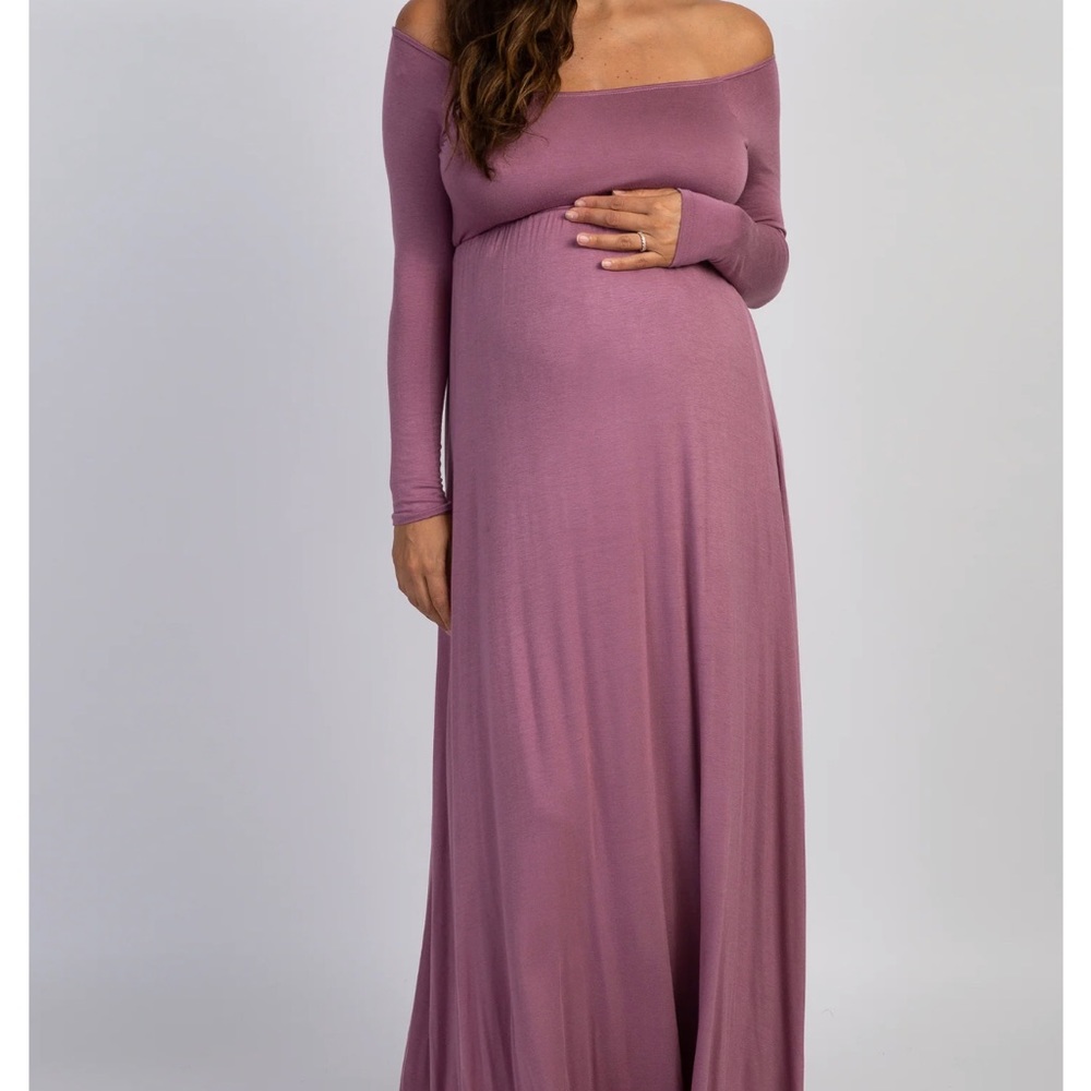 TAGS ON! Pink Blush Maternity Dress